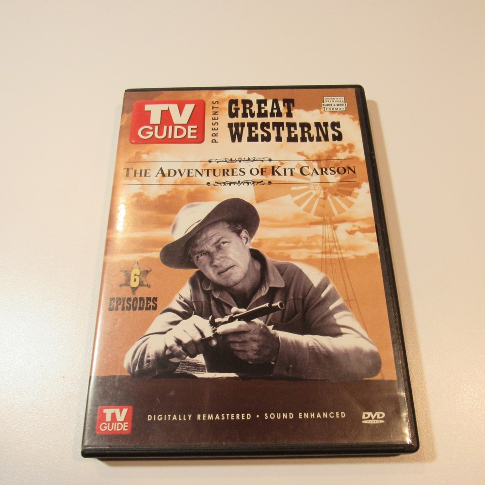 TV Guide Presents Great Westerns The Adventures‎ of Kit Carson DVD
